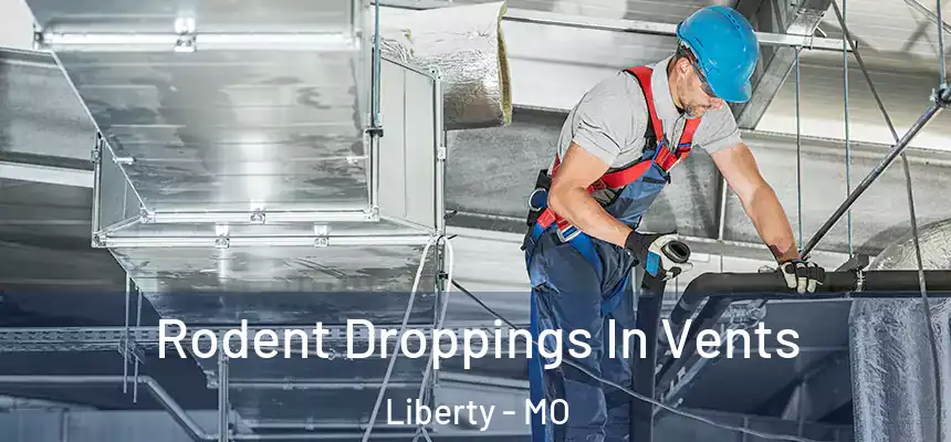  Rodent Droppings In Vents Liberty - MO